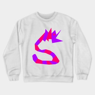 Pink Purple Snake Dragon Crewneck Sweatshirt